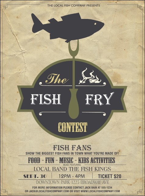 Fish Fry Flyer