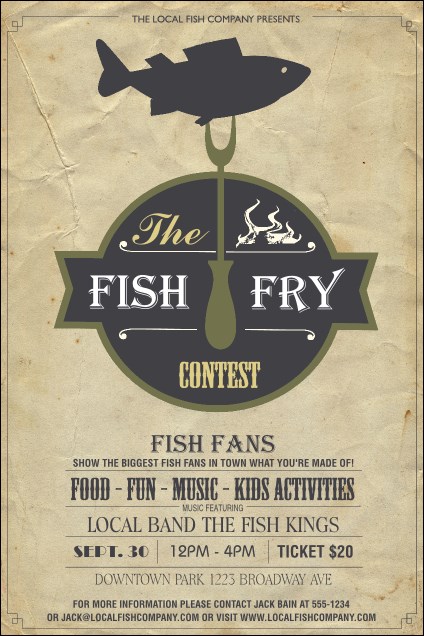 Fish Fry Poster