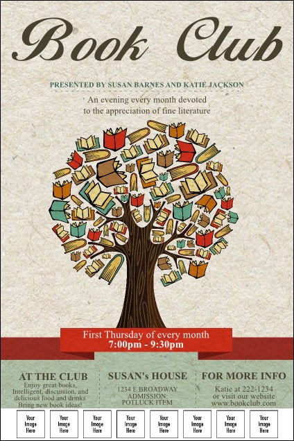 Books Logo Poster