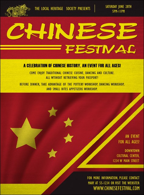 Chinese Flyer Product Front
