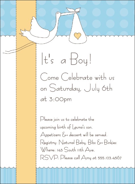 Baby Shower Invite 001