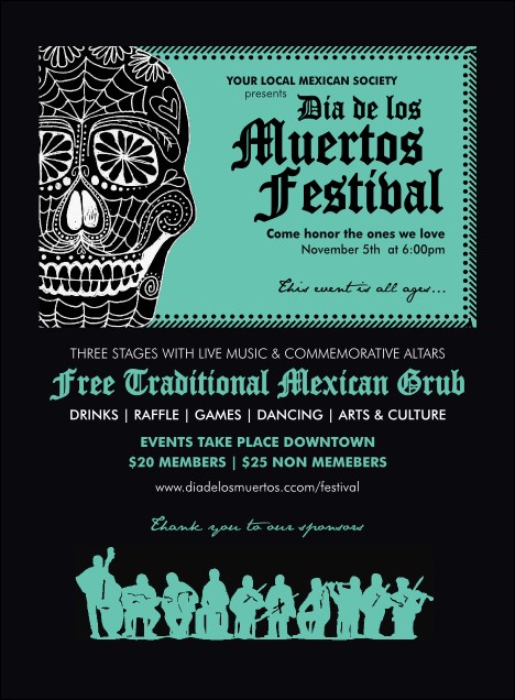 Day of the Dead Invitation