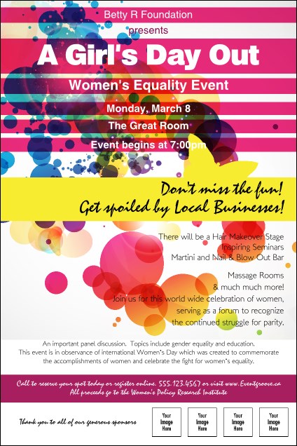 Women's Expo Abstract Invitation