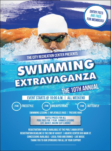 Swimming Invitation