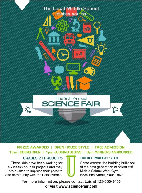 Science Fair Invitation