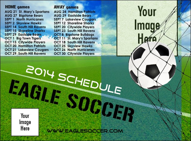 Soccer Schedule Invitation