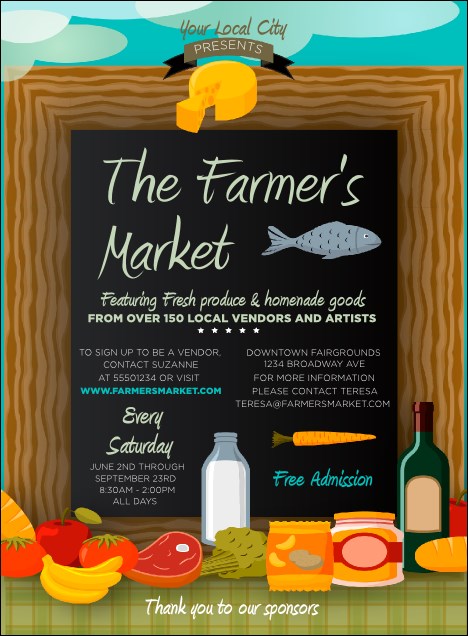 Farmer's Market Invitation