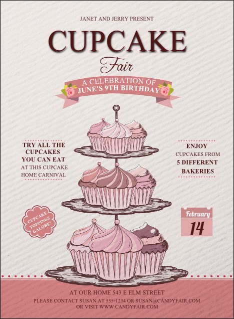 Cupcake Invitation