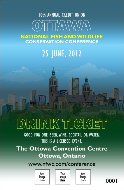 Ottawa Drink Ticket Product Front