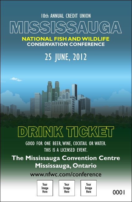 Mississauga Drink Ticket Product Front