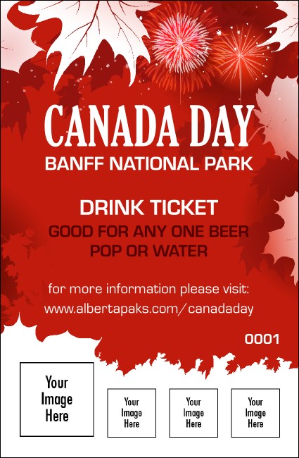Canada Day Drink Ticket