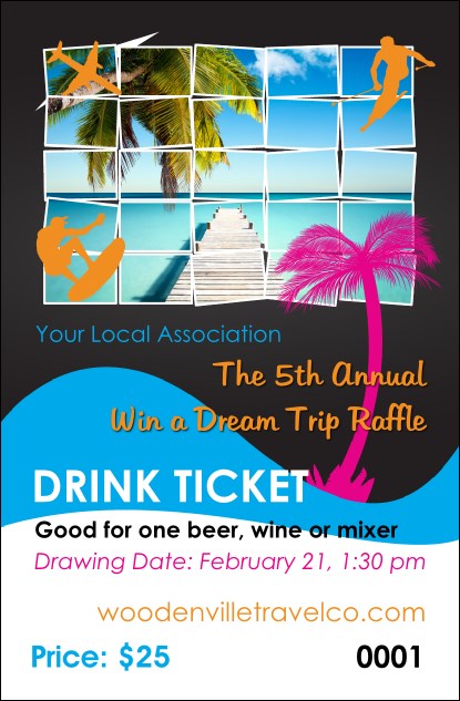 Win a Vacation Drink Ticket