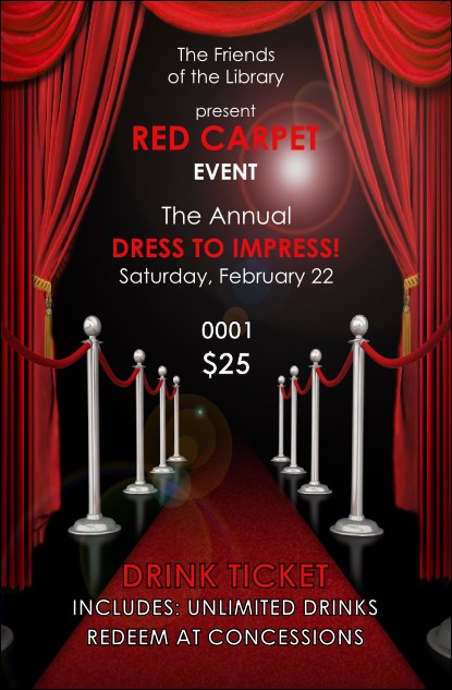 Red Carpet Drink Ticket