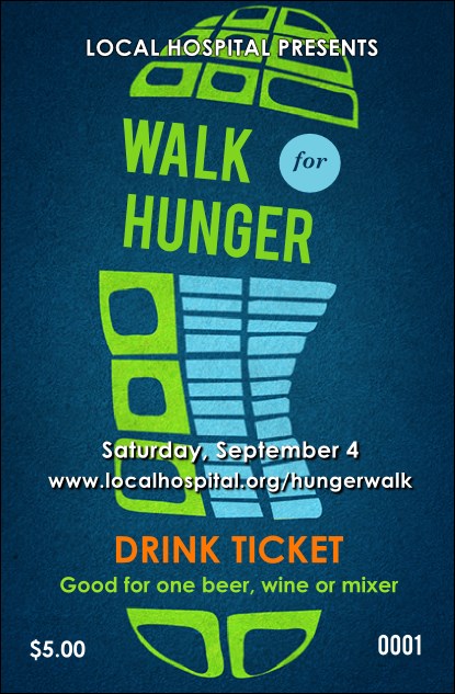 Walk Drink Ticket Product Front