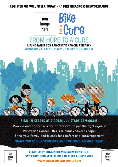 Bike for a Cause Postcard