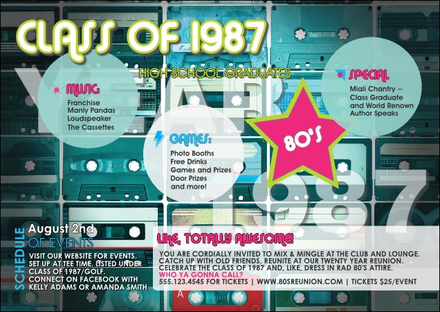 Totally 80s Postcard Product Front