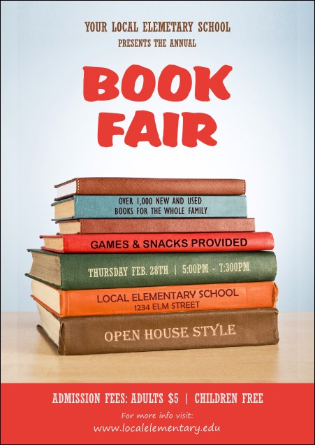 Book Fair Postcard Product Front