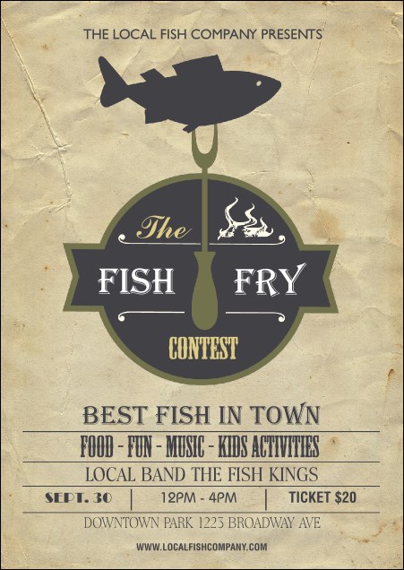 Fish Fry Postcard