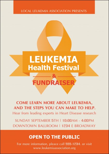 Leukemia Postcard