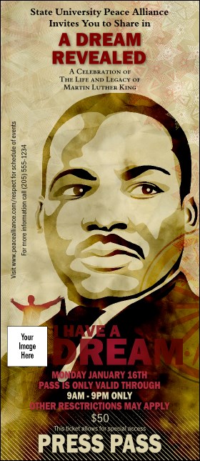 Martin Luther King VIP Pass