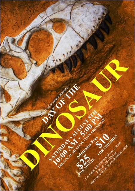Dinosaur Postcard Product Front