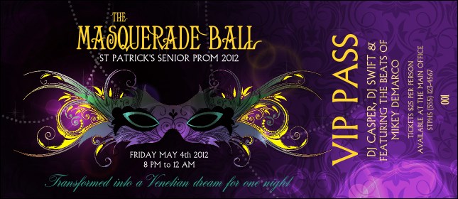 Masquerade Ball VIP Pass