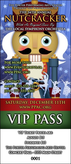 Nutcracker Ballet VIP Pass