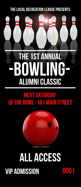 Bowling Classic VIP Pass