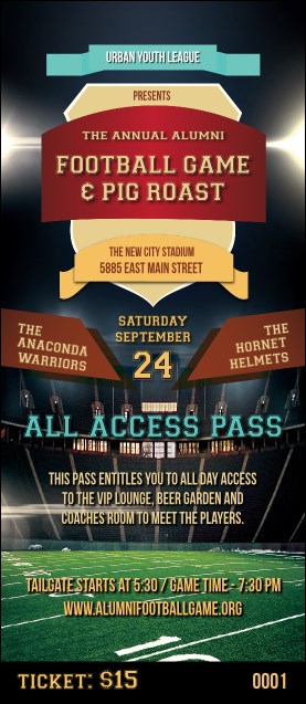 Football Lights VIP Pass