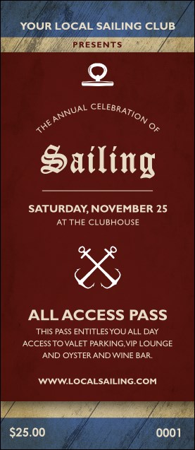 Sailing VIP Pass