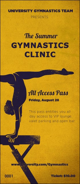 Gymnastics VIP Pass