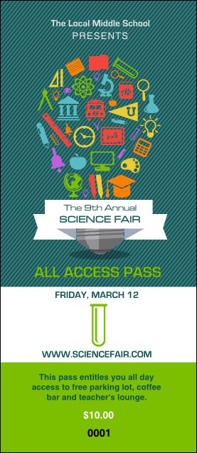 Science Fair VIP Pass