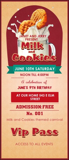 Milk & Cookies VIP Pass