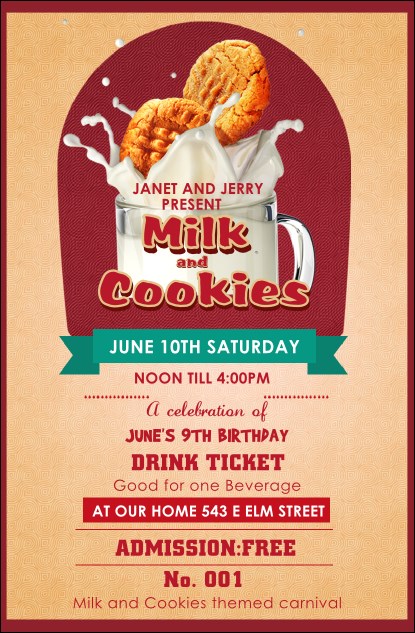 Milk & Cookies Drink Ticket