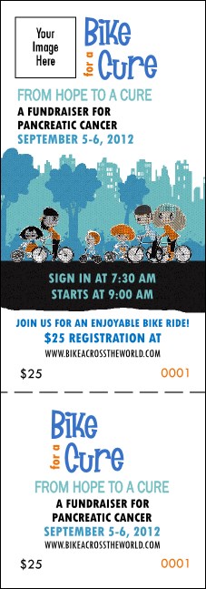 Bike for a Cause Event Ticket Product Front