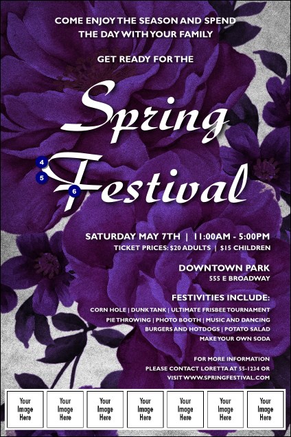 Spring Logo Poster