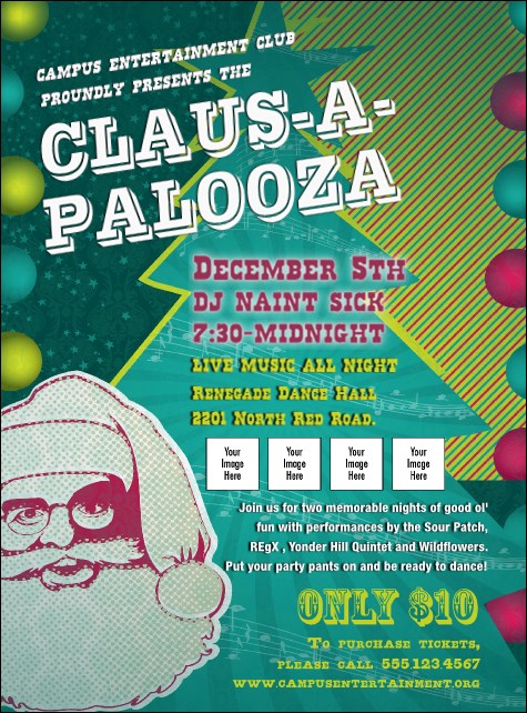 Claus-A-Palooza Flyer