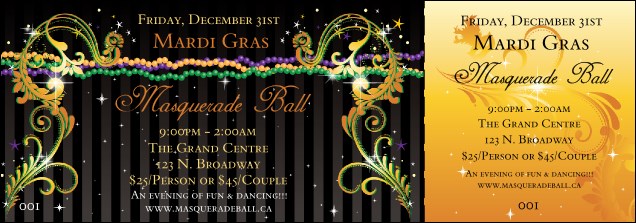 Mardi Gras Beads Event Ticket
