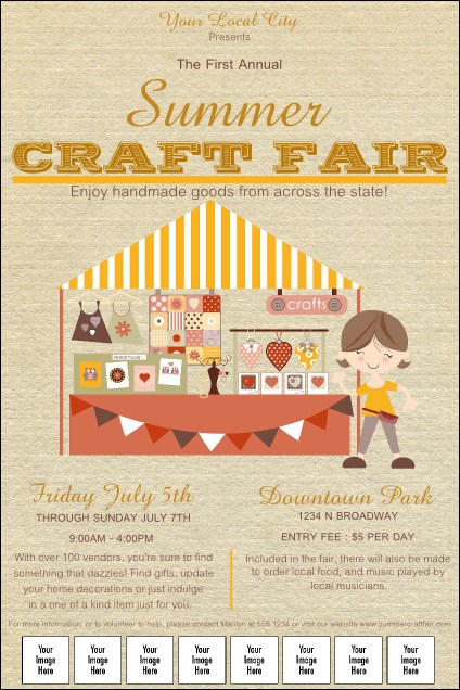 Craft Fair Logo Poster