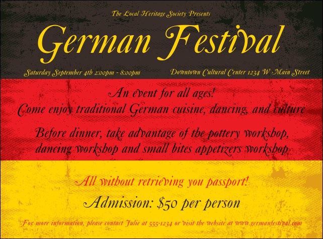 German Flag Flyer