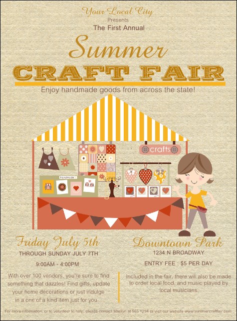 Craft Fair Flyer