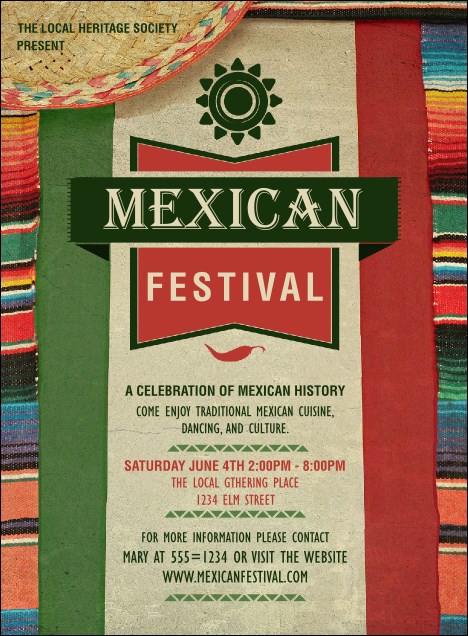 Mexican Hat Invitation Product Front