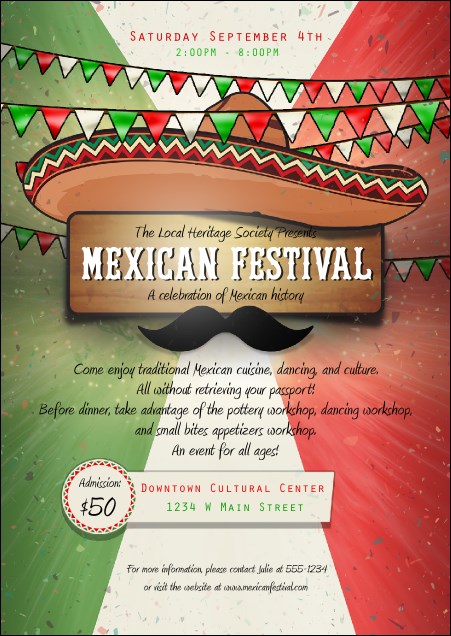 Mexican Fiesta Postcard