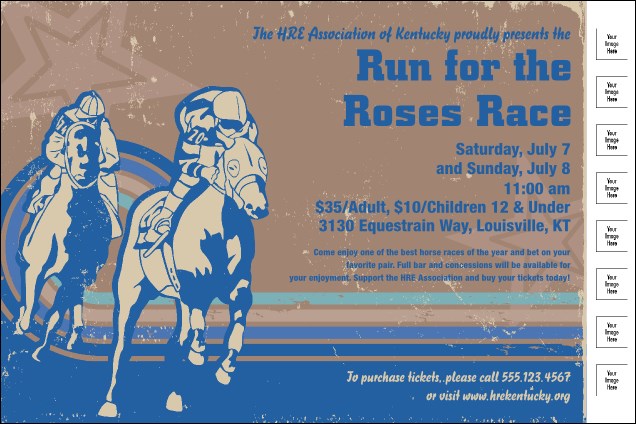 Horse Racing Poster