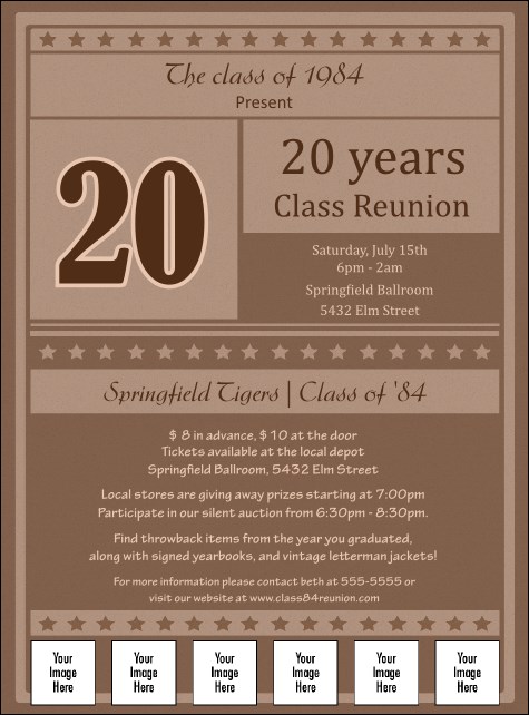 Reunion 2 Logo Flyer