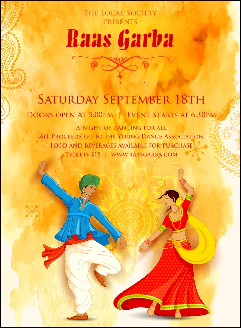 Raas Garba Invitation