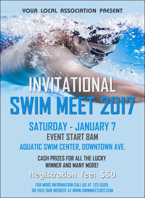 Swim Meet Invitation
