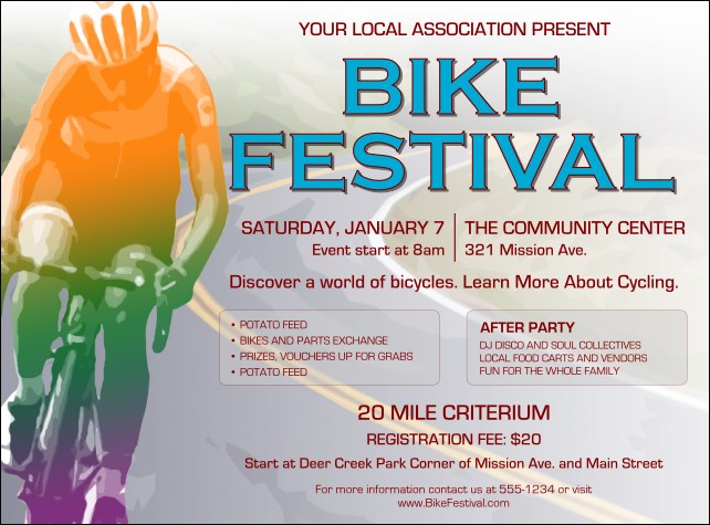 Bike Festival Flyer