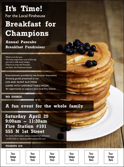 Pancake Stack Flyer