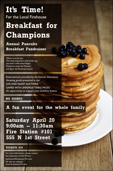 Pancake Stack Poster